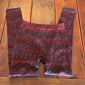 Pink Republic fleece lined leggings